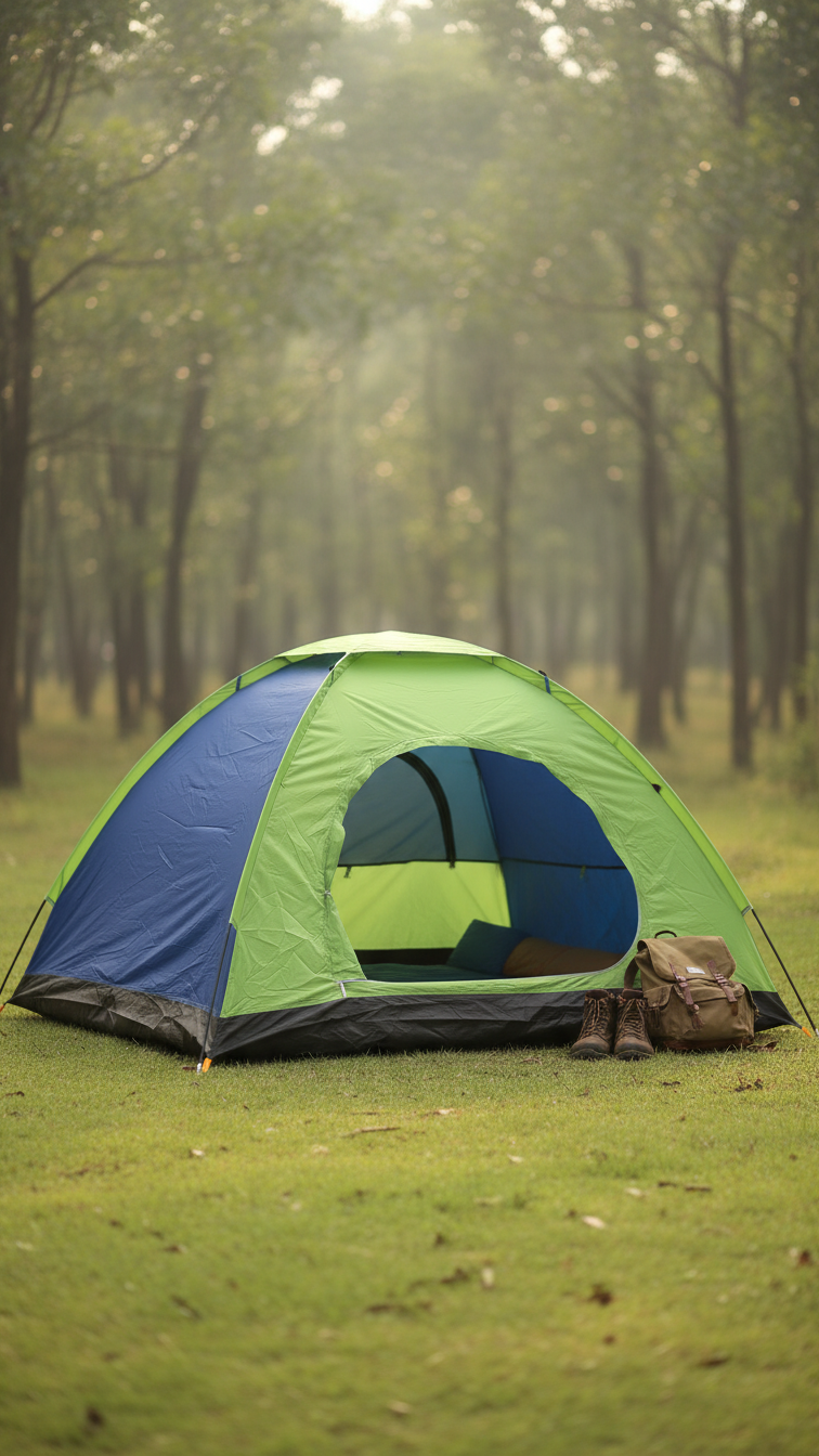 4 Kişilik Kolay Kurulumlu Kamp Çadırı